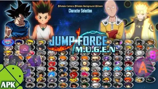 Jump Force Anime Mugen Mod Apk1